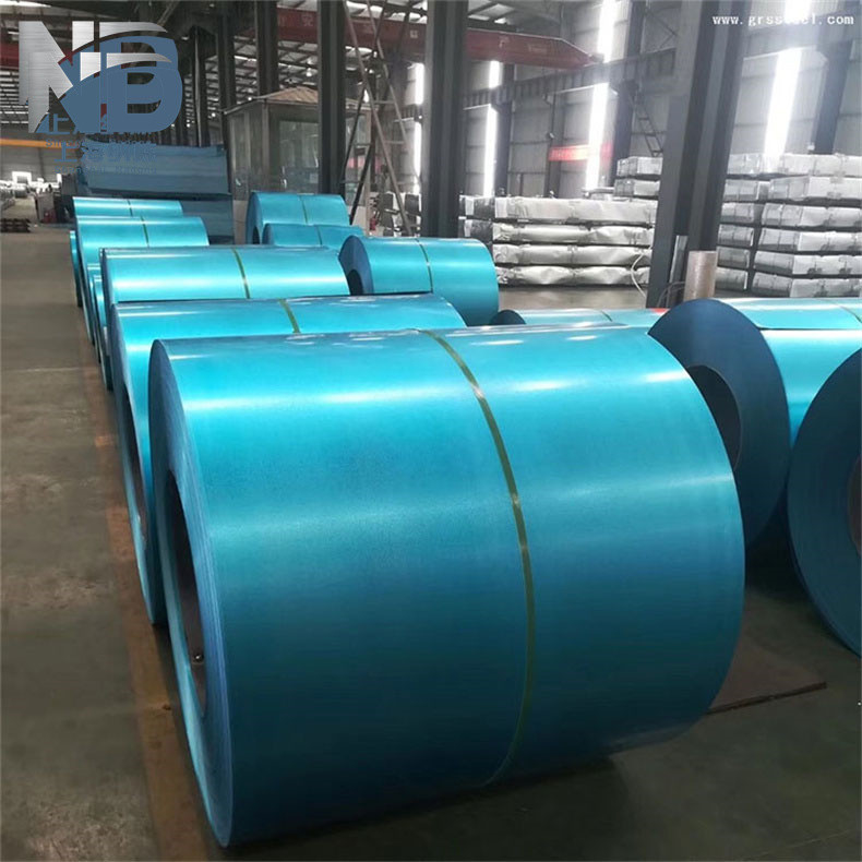 PPGI Roof Sheet Prepainted Galvanized Steel Coil Color Blue / Red / Green